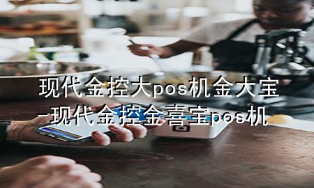 现代金控大pos机金大宝-现代金控金喜宝pos机