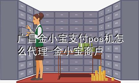 广昌金小宝支付pos机怎么代理-金小宝商户