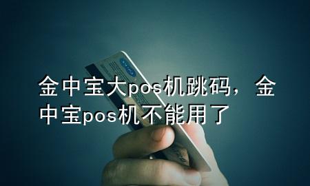 金中宝大pos机跳码，金中宝pos机不能用了
