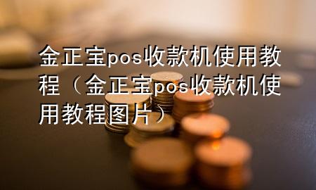 金正宝pos收款机使用教程（金正宝pos收款机使用教程图片）