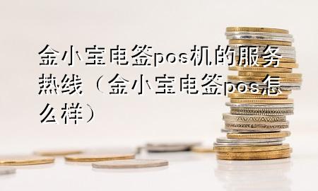 金小宝电签pos机的服务热线(金小宝电签pos怎么样)