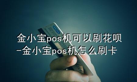 金小宝pos机可以刷花呗-金小宝pos机怎么刷卡