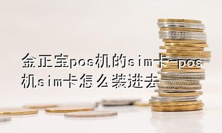 金正宝pos机的sim卡-pos机sim卡怎么装进去