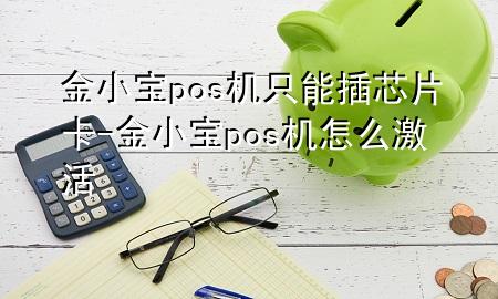 金小宝pos机只能插芯片卡-金小宝pos机怎么激活