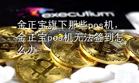 金正宝旗下那些pos机,金正宝pos机无法签到怎么办