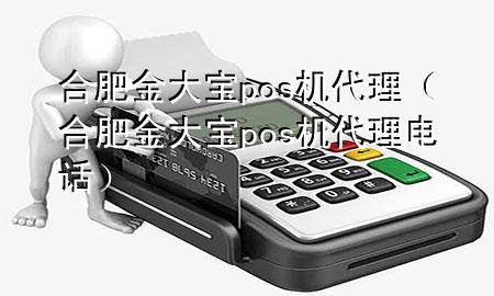 合肥金大宝pos机代理(合肥金大宝pos机代理电话)