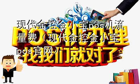 现代金控金小宝pos机流量费(现代金控金小宝pos官网)
