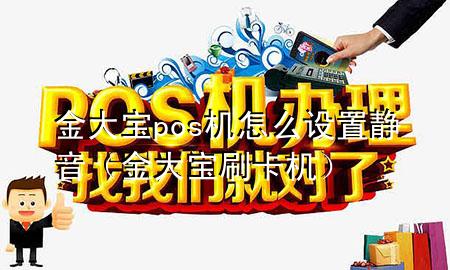 金大宝pos机怎么设置静音（金大宝刷卡机）
