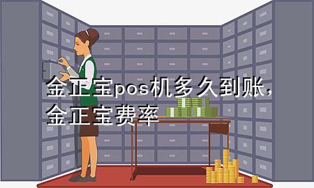 金正宝pos机多久到账，金正宝费率