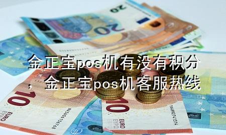 金正宝pos机有没有积分，金正宝pos机客服热线