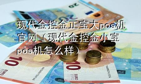 现代金控金正宝大pos机官网(现代金控金小宝pos机怎么样)