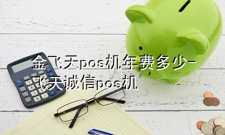 金飞天pos机年费多少-飞天诚信pos机