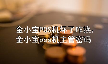 金小宝POS机坏了咋换,金小宝pos机主管密码
