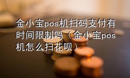 金小宝pos机扫码支付有时间限制吗（金小宝pos机怎么扫花呗）