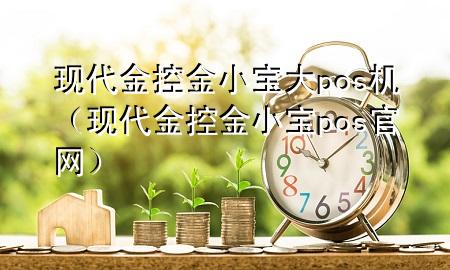 现代金控金小宝大pos机(现代金控金小宝pos官网)