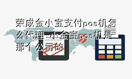荣成金小宝支付pos机怎么代理-小金宝pos机是那个公司的
