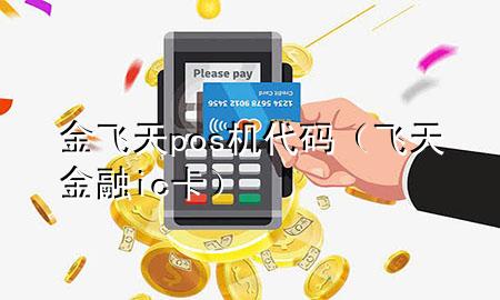 金飞天pos机代码(飞天金融ic卡)