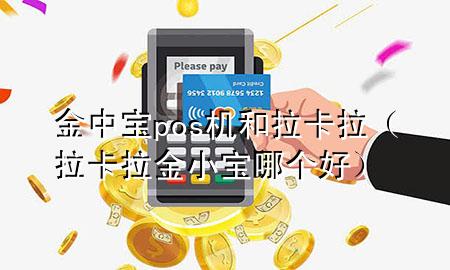 金中宝pos机和拉卡拉(拉卡拉金小宝哪个好)