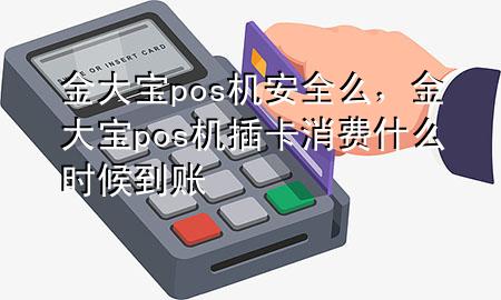 金大宝pos机安全么,金大宝pos机插卡消费什么时候到账