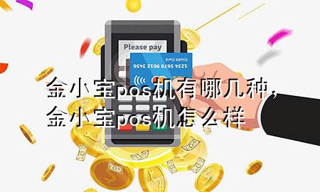 金小宝pos机有哪几种,金小宝pos机怎么样