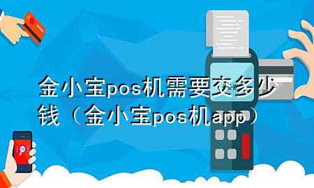 金小宝pos机需要交多少钱（金小宝pos机app）