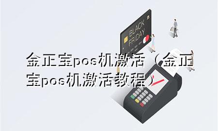金正宝pos机激活(金正宝pos机激活教程)