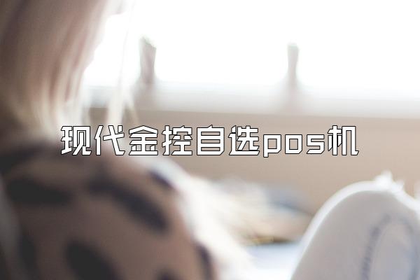 现代金控自选pos机