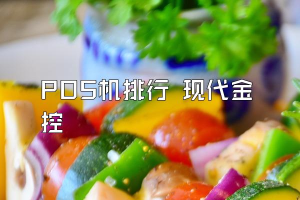 POS机排行 现代金控