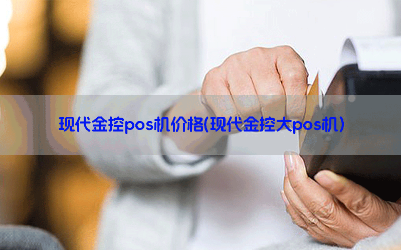现代金控pos机价格(现代金控大pos机)